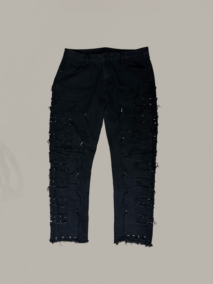 RT Reworked Spiked Denim — Size 42