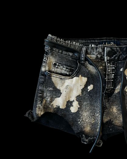 RT Reworked Acid Wash Skirt — Small