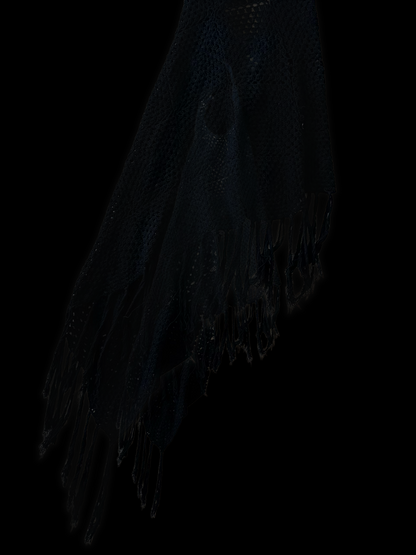 RT Fringe Knit Slash Top — OSFA